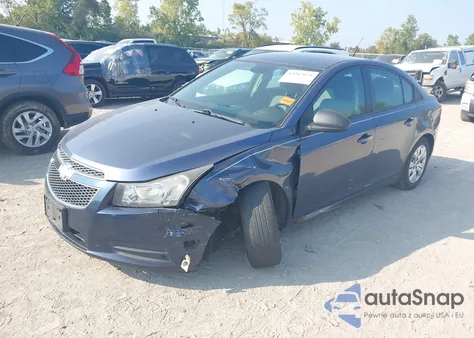 2013 Chevrolet Cruze Ls Auto z USA, uszkodzony, nr VIN 1G1PA5SH2D7164139